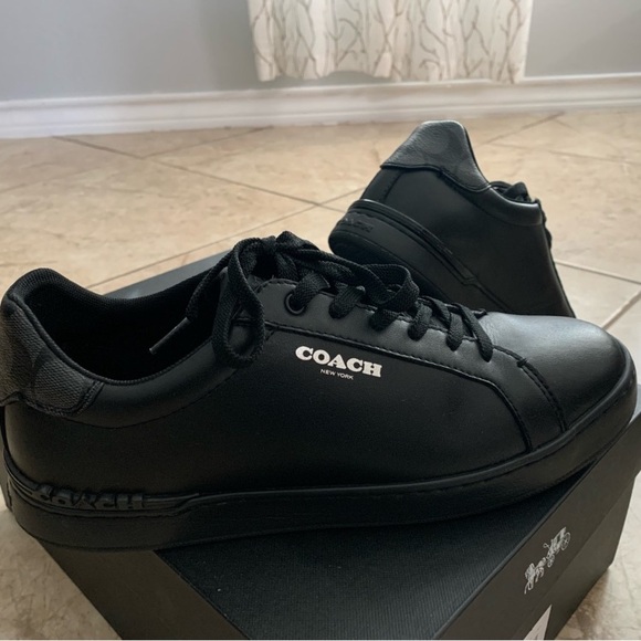Coach Classic Black Sneakers - Picture 1 of 4